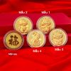 Đồng Xu Hổ Vàng 24k tặng kèm túi gấm 2022 - anh 6