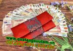Bộ Tiền 28 Nước Trên Thế Giới 52 tờ tiền (kèm túi gấm đỏ)