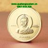 Tiền Xu Hình Phật Nepal, tặng kèm túi chữ PHÚC - anh 3